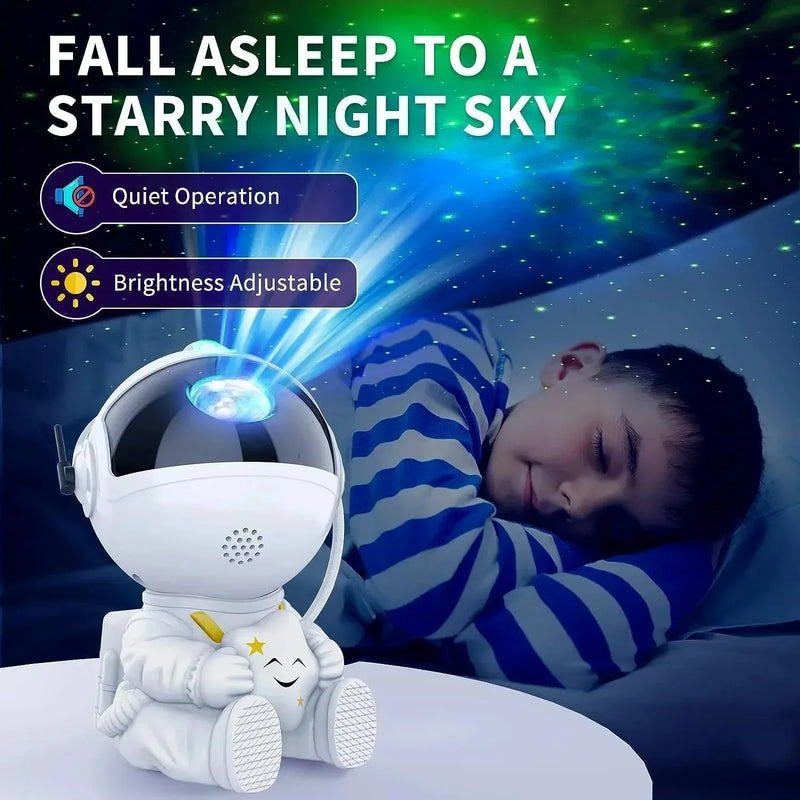 Astronauta Projetor Lâmpada led Decoração Quarto