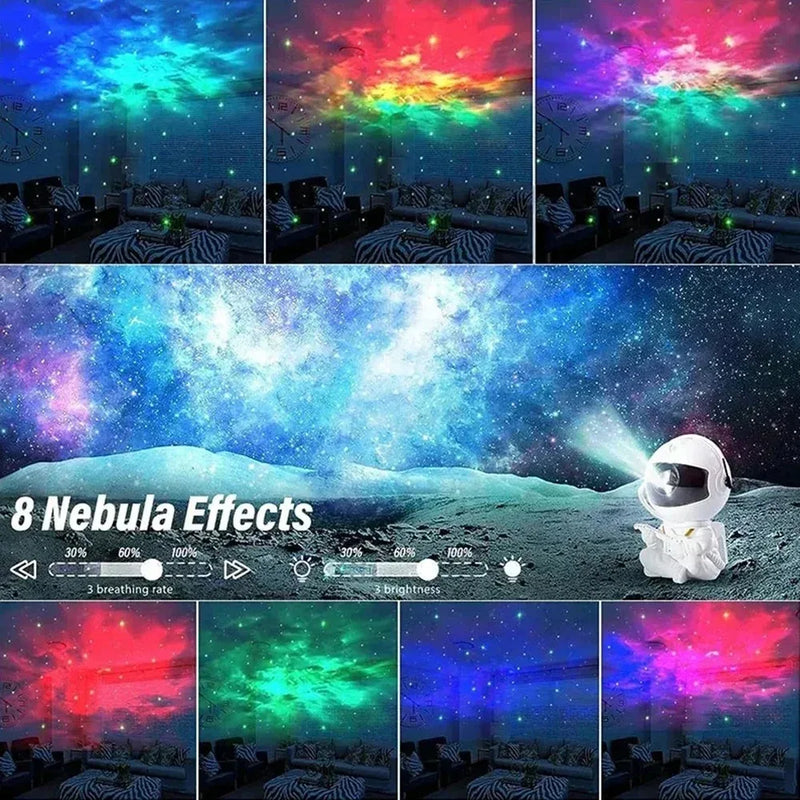 Astronauta Projetor Lâmpada led Decoração Quarto