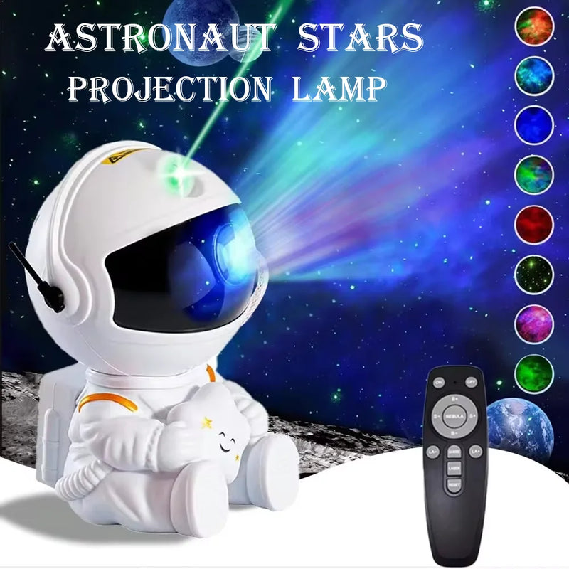 Astronauta Projetor Lâmpada led Decoração Quarto