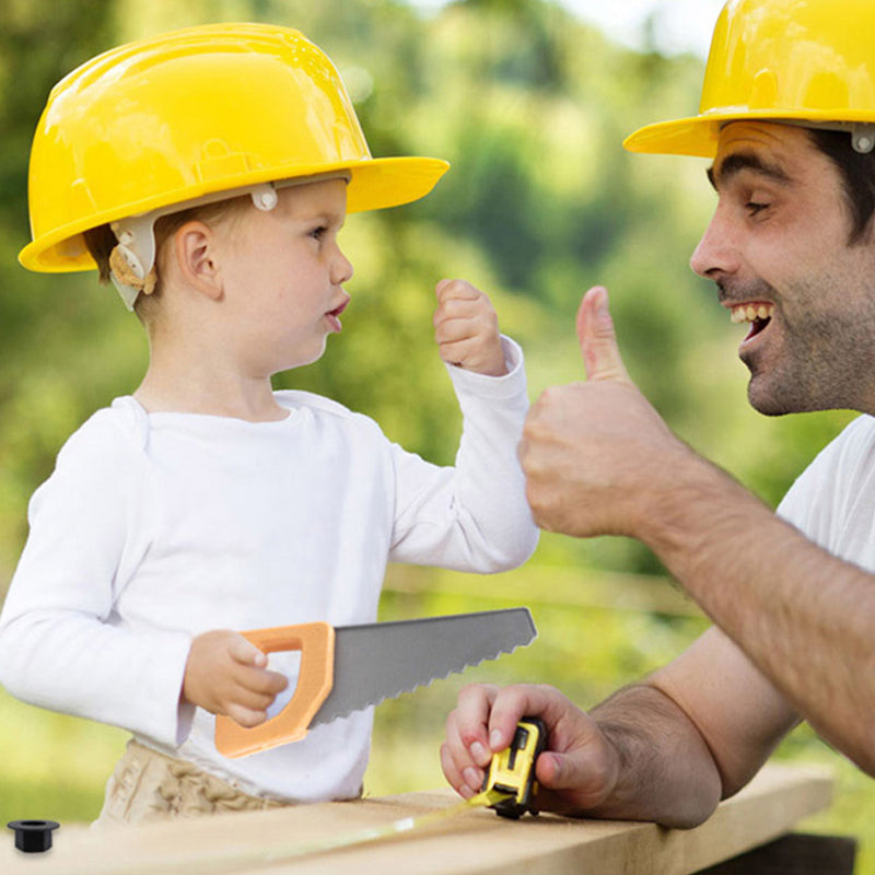 Conjunto de ferramentas de brinquedos de plástico seguras para crianças, chave de fenda, martelo e pinças.