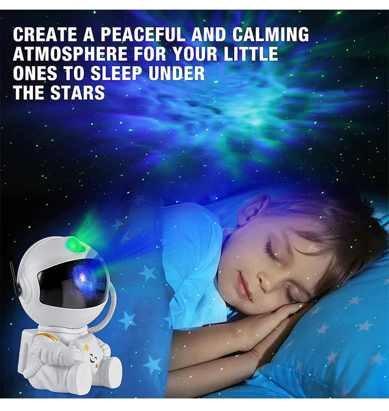 Astronauta Projetor Lâmpada led Decoração Quarto